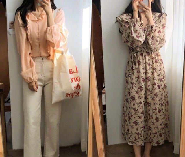  [女人味]2020春天流行这样穿，温柔又女人味的搭配，超级美！