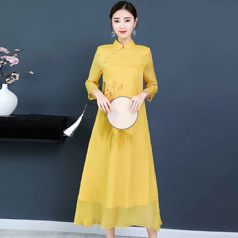 好身材都是穿出来的，这十款有仙气连衣裙件件修身显瘦，舒适清凉