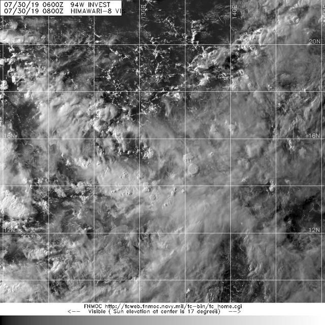 94W胚胎又来了，7、8、9号台风可能连续出，准台风韦帕或要登陆
