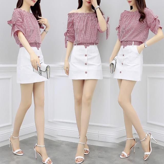 终于找到了，性感又俏皮的短裙套装，让你轻松变女神