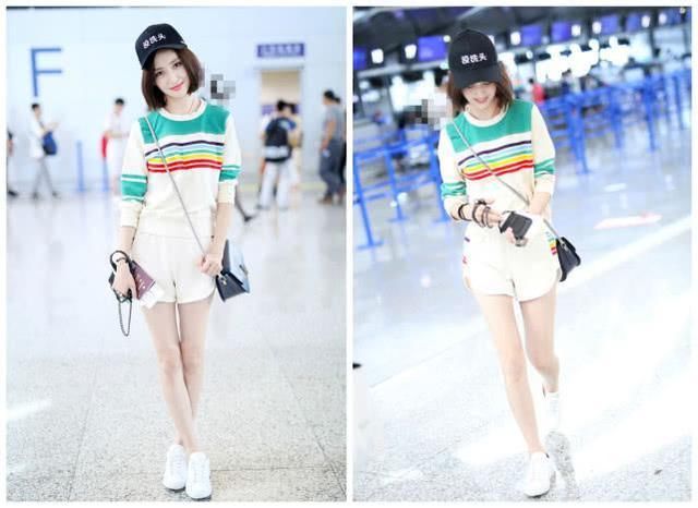 佟丽娅来了，要是有这样的腿，夏天我也这样穿!