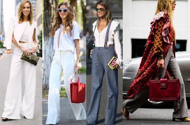 这条裤子很流行？36套搭配look，看看不露脚踝的拖地裤有多时髦