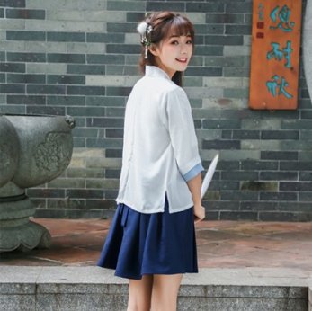 厉害了，如今中国少女穿的这些“改良汉服”，气质出众似神仙姐姐
