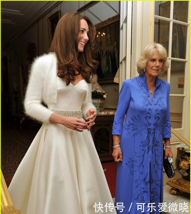 卡米拉模仿凯特王妃，也打了把小伞遮阳，网友调侃东施效颦！