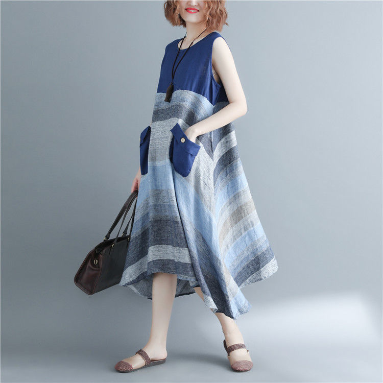 海边渡假，便宜清凉的波西米亚裙秒杀比基尼，景美人美，羡煞路人