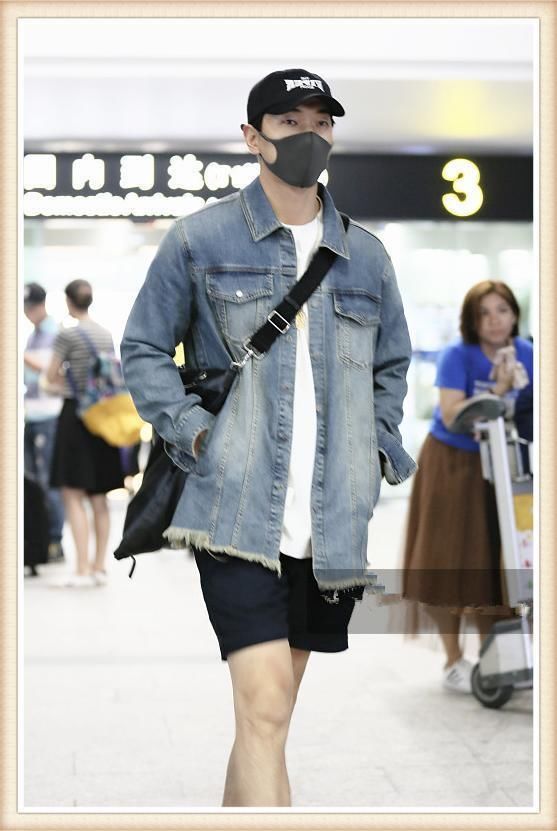 当183张彬彬穿短裤撞上188张亮，才知道模特的腿真的不好惹!