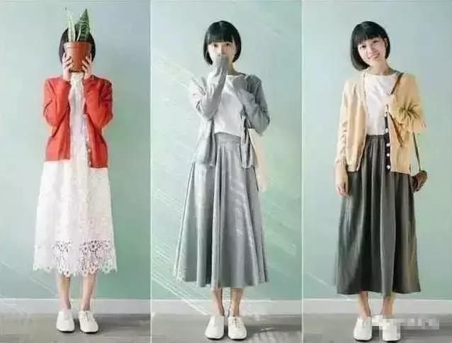 清纯短发女生亲身示范158矮个子女生秋装搭配，学会不再苦恼穿搭