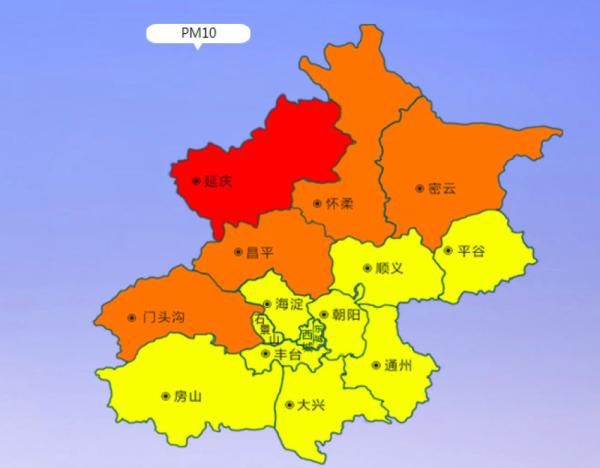  「下班」沙尘来了，下班注意防护！北京城区PM10明显升高