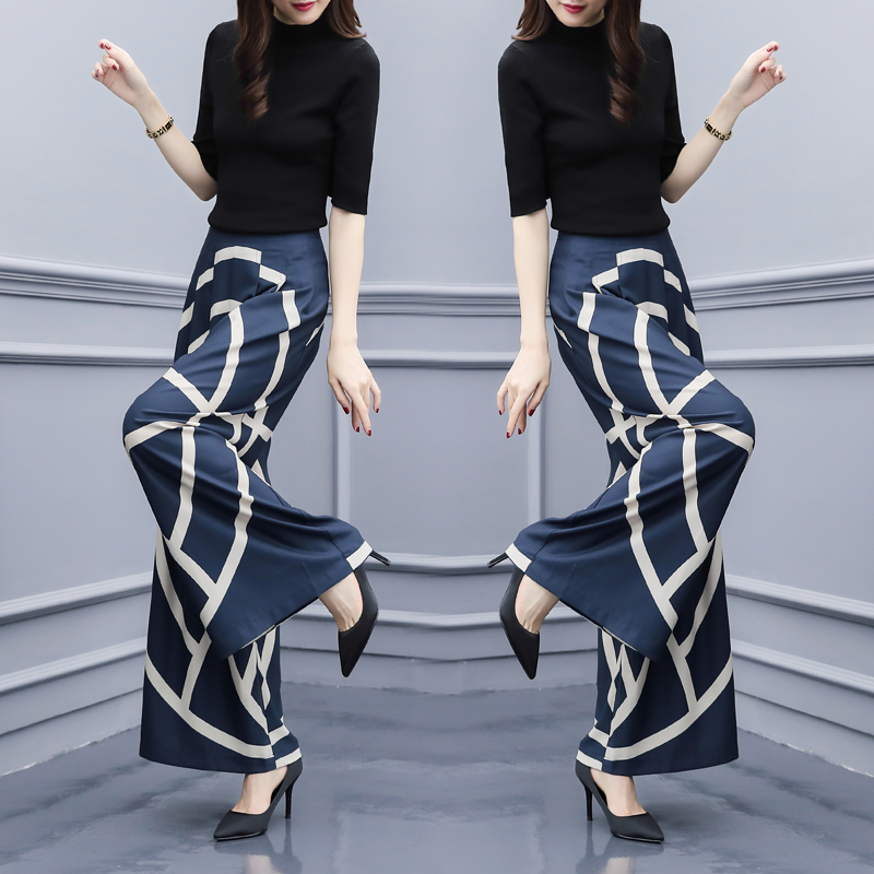 150斤的表姐真会打扮，阔腿裤套装加跟鞋，瞬间迷倒一片