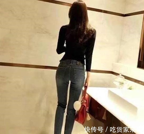  [美女]时尚个性的牛仔裤美女，身材一级棒，非常有魅力！