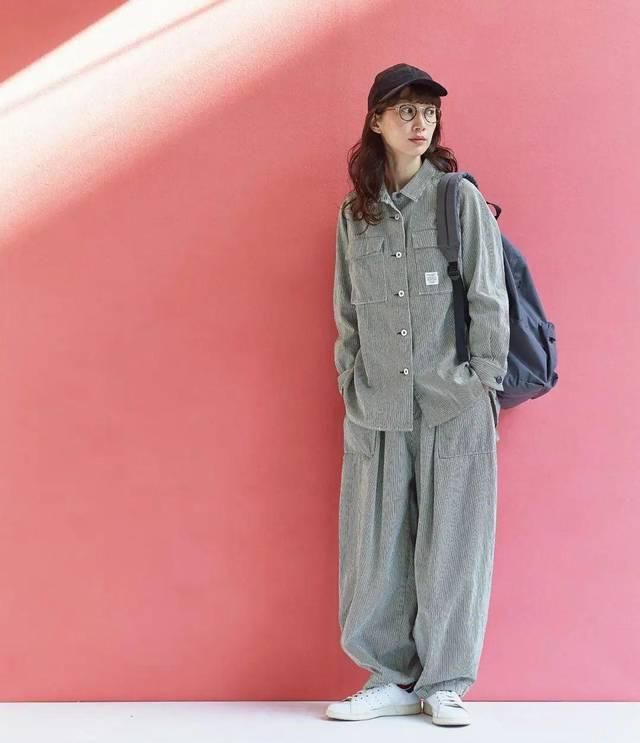  #卡其色#潮搭汇丨慢生活の森林系 20days清新自然风穿搭
