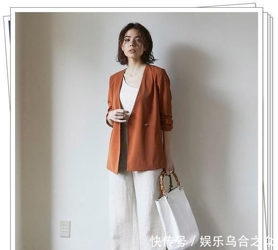  『搭配』西装不要领子？日本30岁轻熟女人现在流行的春季造型