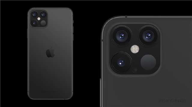  『激光雷达扫』苹果iPhone 12 Pro最新概念图曝光：后置“浴霸”四摄，LiDAR加持