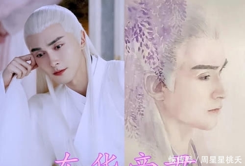 华和:当《枕上书》遇上美术生,夜华和帝君能忍,看到白凤九:这是有仇?