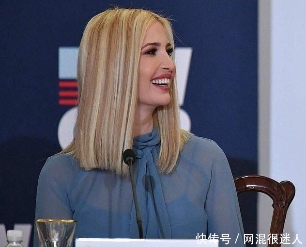 『穿成』伊万卡难得穿成小仙女,纱裙配暖色红唇摇曳生姿,凹凸感更不真实