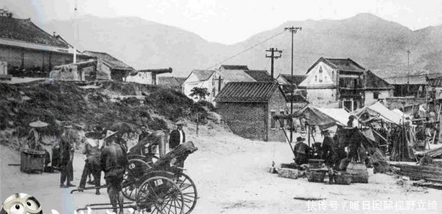 清朝灭亡后, 香港的九龙一直有一支清朝军队, 英