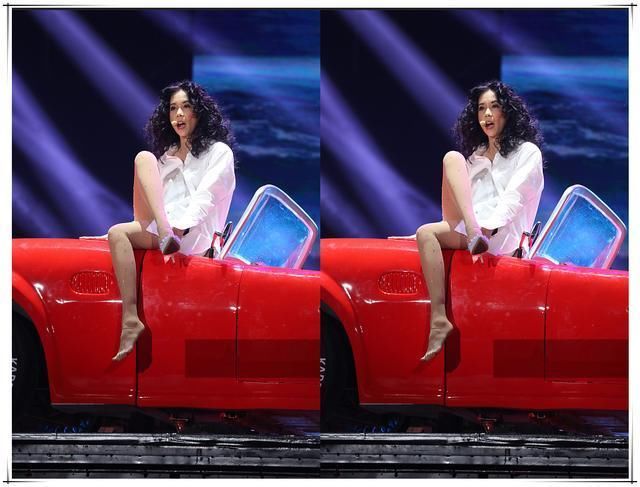 48岁莫文蔚宝刀未老,一件衬衫重回18岁,网友:熟女的杀伤力太大