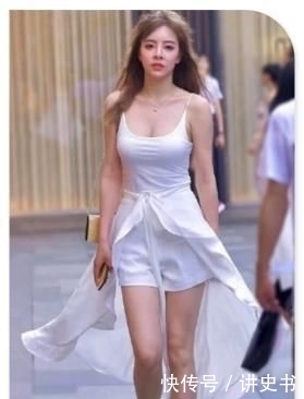  『系件』白色小吊带搭短裤，腰间系件披风，清新小仙女