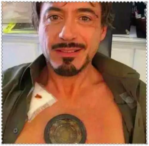 实物■钢铁侠“心脏”不是特效？看到实物后，网友：眼睛，你又被骗了