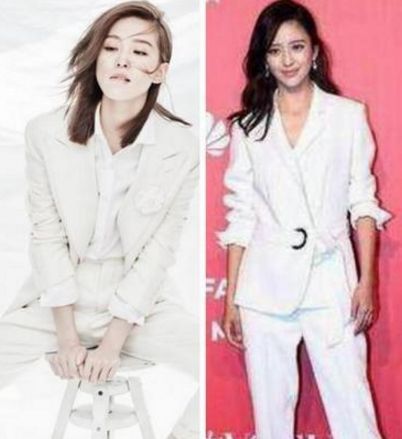 佟丽娅刘诗诗明明仅三岁之差，却一个似女神一个似大妈！