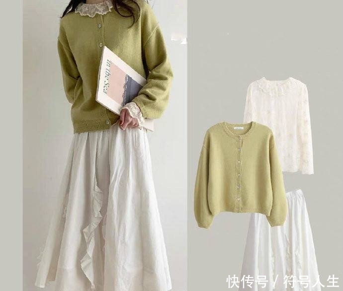  半身裙@用半身裙穿出文艺清新范儿，温柔又甜美，太好看了！