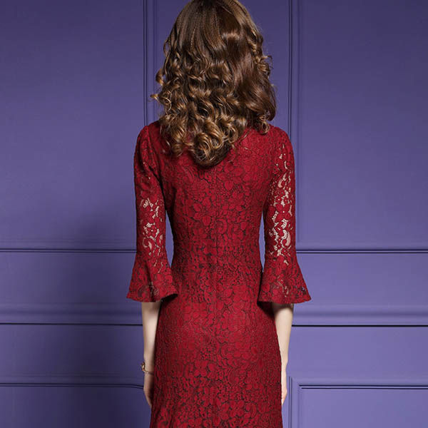 未满45岁，旗袍白送也别穿!学上海妈妈穿欧货裙，显瘦又减龄