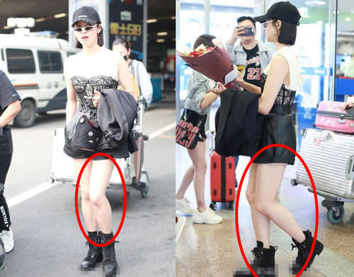 宋茜内衣外穿被小粗腿抢镜,看到胡冰卿,网友:想知道怎么穿上去的