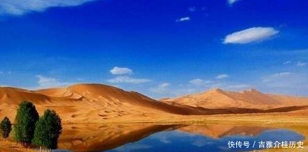  「湖泊」新疆沙漠里出现了“湖泊”，面积有上万平方公里，水是