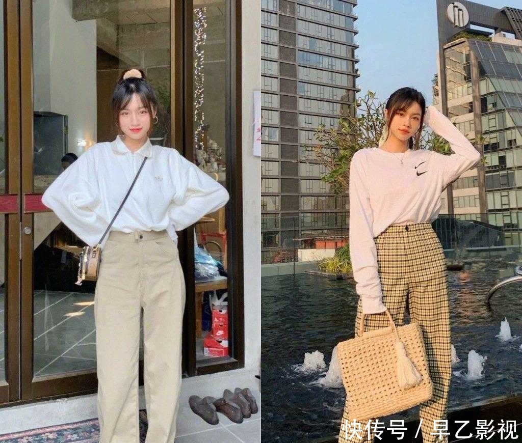  [格纹元素]个性时髦的早春穿搭示范！18套春季简约穿搭，照着穿让你可甜可盐