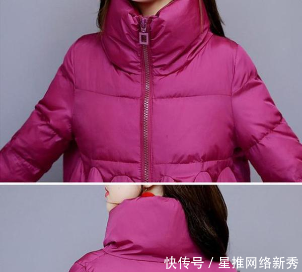 『舒适』羽绒服不要配打底裤, 瞧下面这样穿, 走到哪都美成焦点