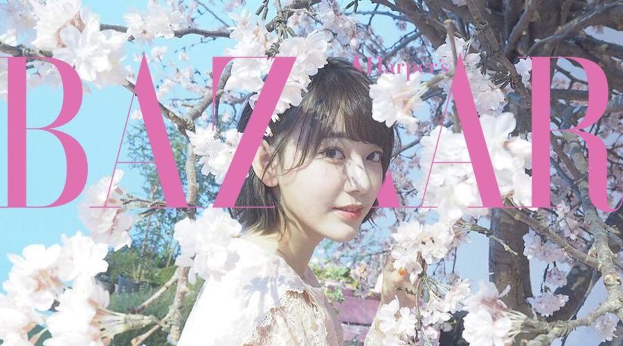 Produce48的C位少女宫胁咲良，她的神秘“铁刘海”真不是粘了胶水