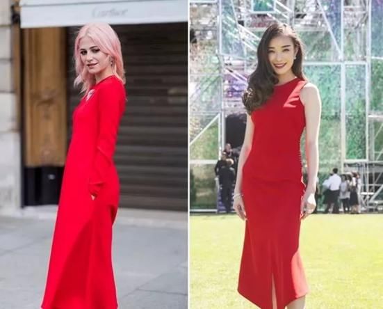 跟明星学“红色秘诀”，搭配这款“琥珀红”单品，2018时髦爆表！