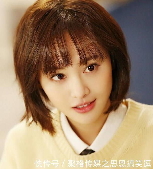 刘诗诗的短发，刘雯的短发，赵丽颖的短发，都赶不上她的短发迷人