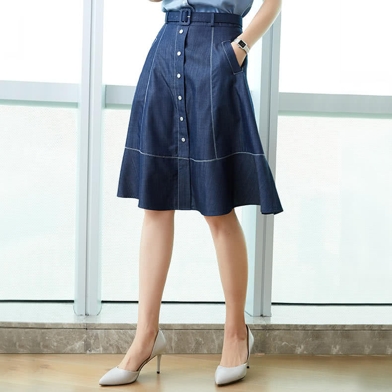 常穿半身裙，灵动飘逸又不失优雅，演绎别样风情！