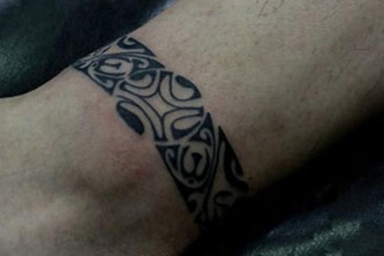 脚链纹身 融入肌肤的时髦脚链