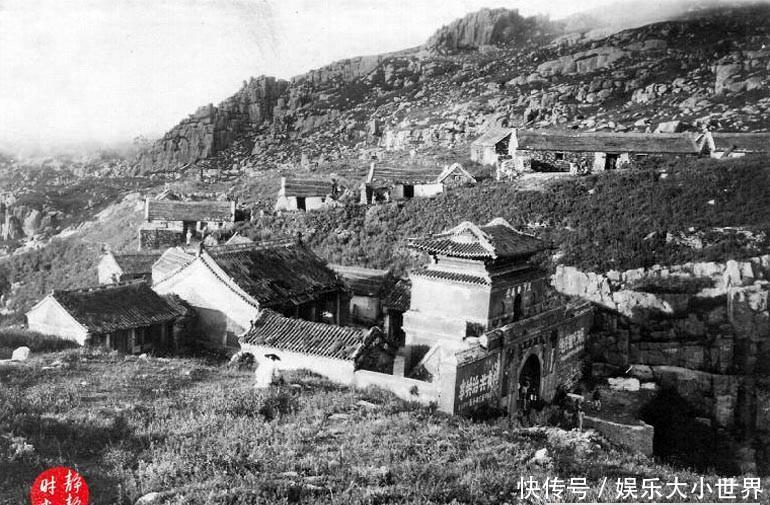 老照片里的山东泰安和泰山,看看和现在有什么不同