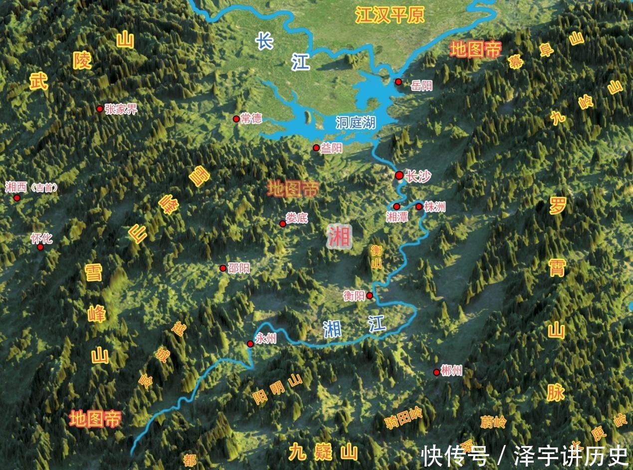  「三晋」湖南、山西、陕西何称为三湘、三晋、三秦