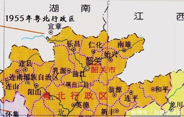  [平远县]广东三县, 在广东省内格外特殊, 一县连三省, 是你家乡