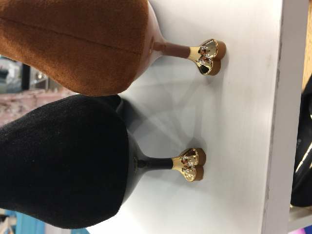 高跟鞋的跟现在都做成这样了，看来我真的是outo啦