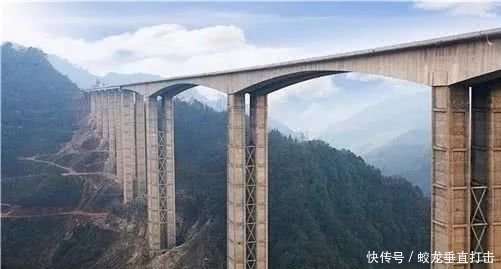  【承重】中国这座大桥再创辉煌，以山体作为承重梁，给世界上了