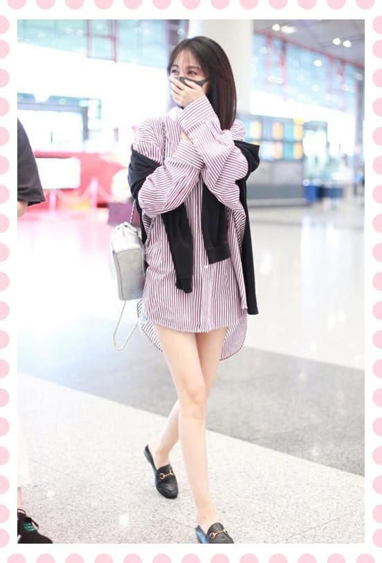 李菲儿真豪放!裙子这么短竟还剪个叉,网友质疑:敢不敢坐下?