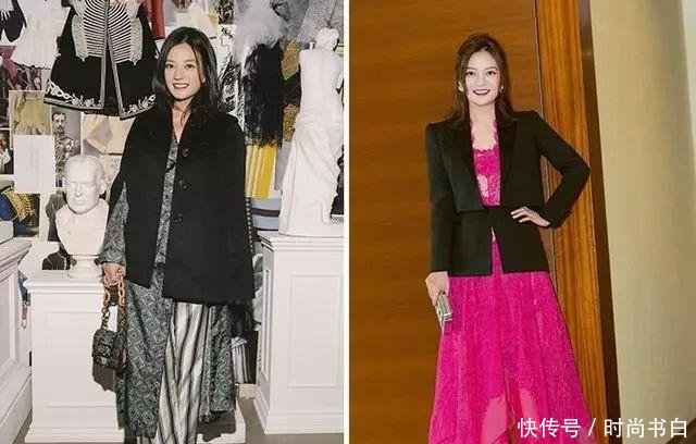 江疏影和杨幂都靠着这身拼装西装重回18岁，你的巅峰在哪里？