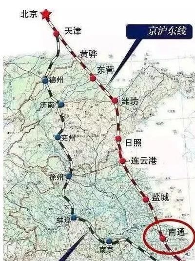 京沪高铁二线走京沪高速东面还是西面?