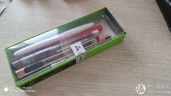 百乐卡利贵妃速写透明钢笔正常开箱付几只白菜钢笔对比