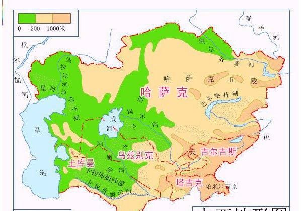 270多万平方公里的哈萨克斯坦, 有四大地貌, 最美还是伊犁河谷