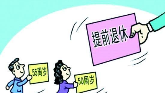 2019年男性不用再等60岁退休可以提前5年退休，按工龄计算！