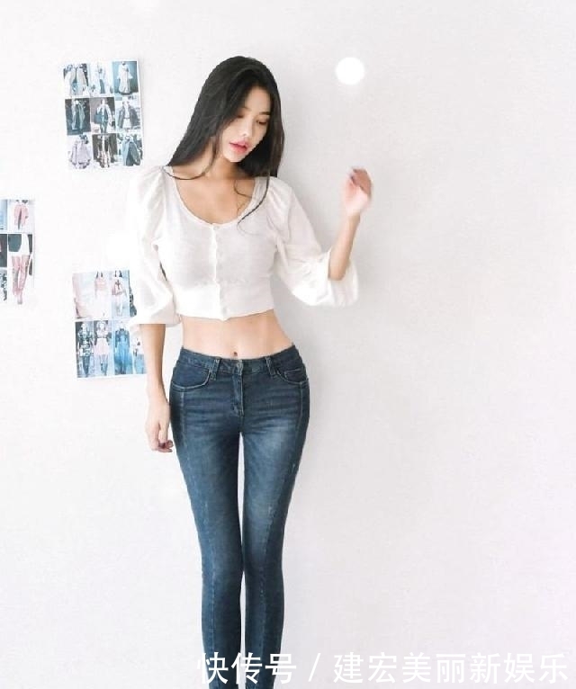 女人|牛仔裤美女穿出女神魅力,妩媚动人优雅好身姿,穿出女人自信!