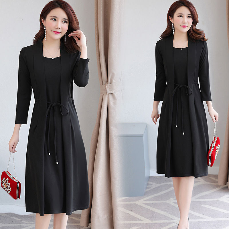 这酒红裙找了3天3夜，太好看了!款款精致，妈妈穿上减龄像30