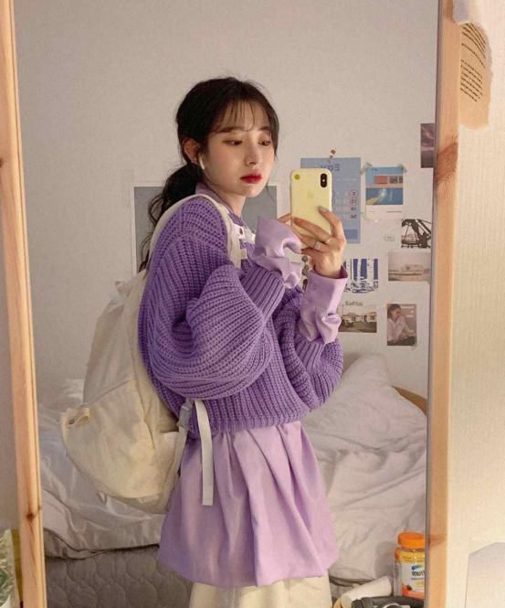  「少女」快扔掉你的少女粉吧！香芋紫才是今年最流行的颜色，高贵又清雅