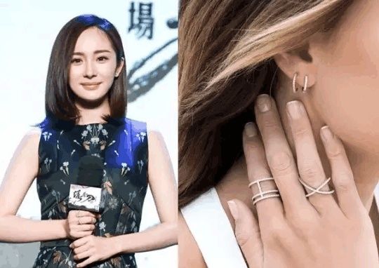 杨幂、周冬雨的耳环都才几百块, 你距离女明星的差距就是一个耳环
